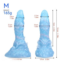 4.8in 5.98in 7.32in 8.46in Monster Anal Plug Silicone Dildo Butt Plug