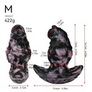 4.8in 6.33in Silicone Anal Plug For Women Safe Training Toy For Beginner