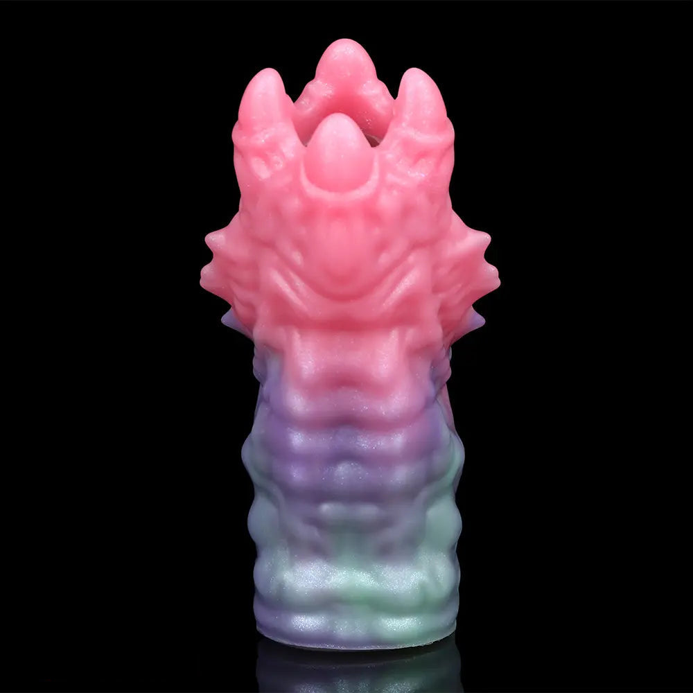 4.8in Illusion Bloom SHAZ-3014 Fantasy Hollow Dildo Sleeve For Extension