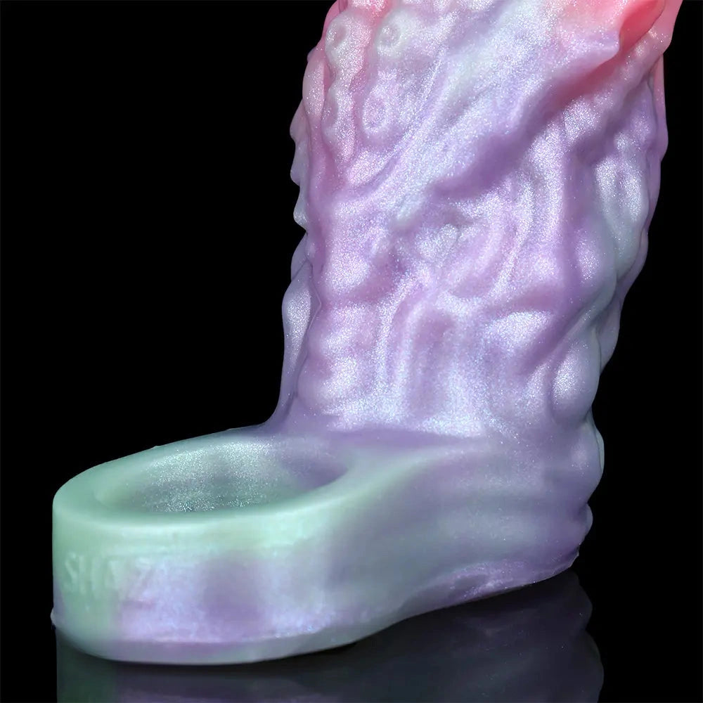 4.8in Illusion Bloom SHAZ-3014 Fantasy Hollow Dildo Sleeve For Extension