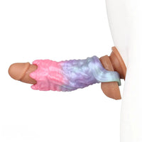 4.8in Illusion Bloom SHAZ-3014 Fantasy Hollow Dildo Sleeve For Extension