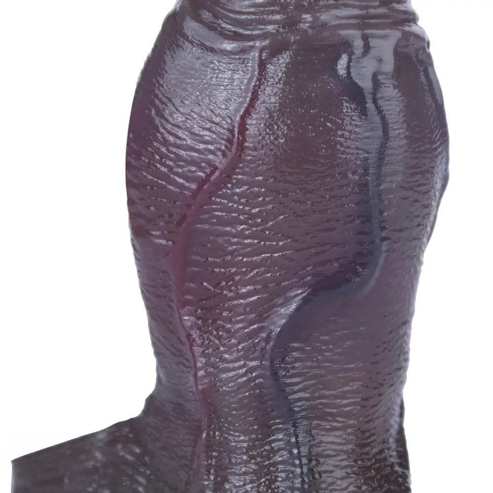 4.8in Platinum Silicone Real Lifelike Skin Dildo Sleeve Soft Male Penis Sleeve