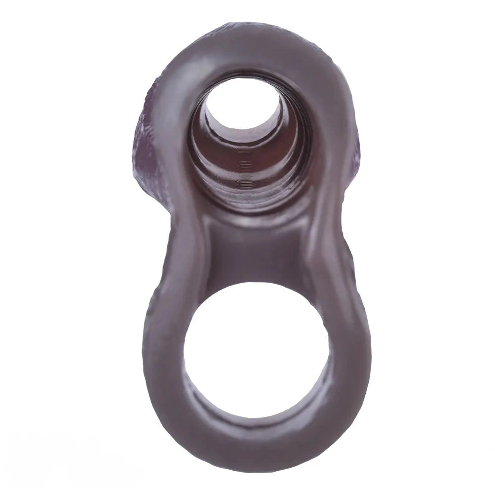 4.8in Platinum Silicone Real Lifelike Skin Dildo Sleeve Soft Male Penis Sleeve