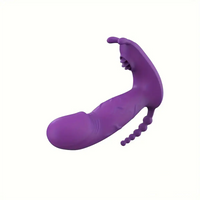 4.8in Small App Controlled Wearable Vibrating Tapping Dildo Vibrator