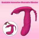 4.8in Small App Controlled Wearable Vibrating Tapping Dildo Vibrator