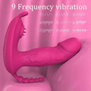 4.8in Small App Controlled Wearable Vibrating Tapping Dildo Vibrator