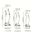 4.92in 5.51in 6.69in Realistic Anal Female Male Dildo For Anal Play