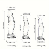 4.92in 5.51in 6.69in Realistic Anal Female Male Dildo For Anal Play