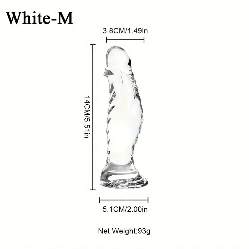 4.92in 5.51in 6.69in Realistic Anal Female Male Dildo For Anal Play