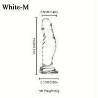 4.92in 5.51in 6.69in Realistic Anal Female Male Dildo For Anal Play