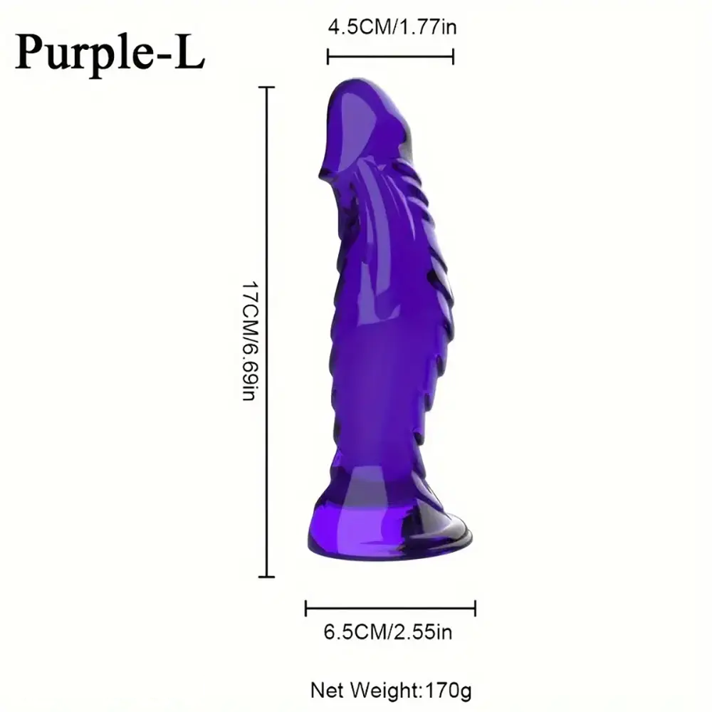 4.92in 5.51in 6.69in Realistic Anal Female Male Dildo For Anal Play