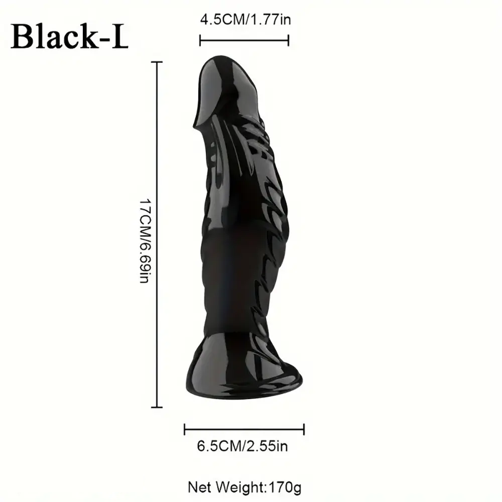 4.92in 5.51in 6.69in Realistic Anal Female Male Dildo For Anal Play