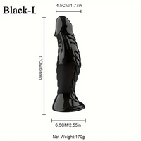 4.92in 5.51in 6.69in Realistic Anal Female Male Dildo For Anal Play
