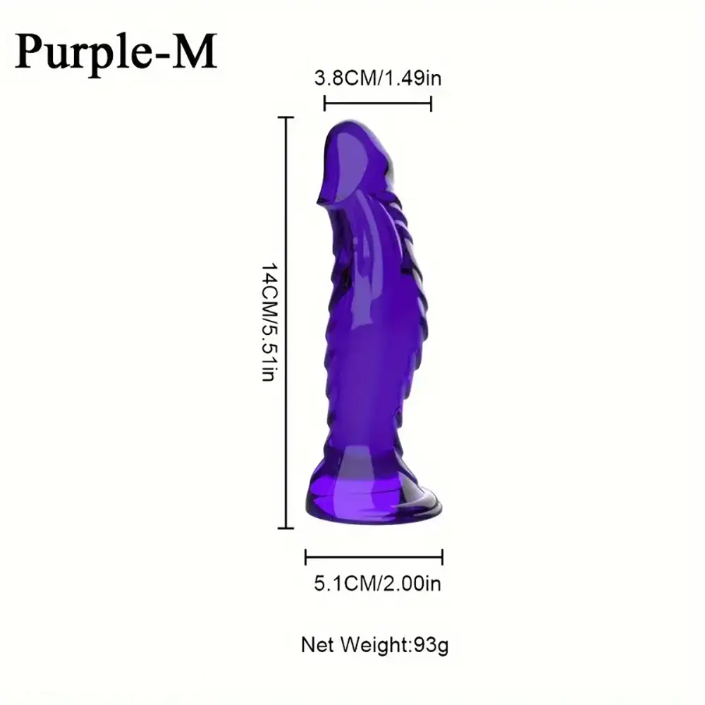 4.92in 5.51in 6.69in Realistic Anal Female Male Dildo For Anal Play