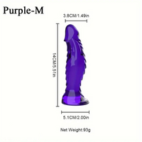 4.92in 5.51in 6.69in Realistic Anal Female Male Dildo For Anal Play