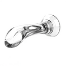 4.92in 5.7in 6.49in Soft Clear Curved Small Anal Plug G Spot Dildo
