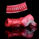 4.92in 5.83in Silicone Soft Dildo Sleeve Dog Animal Knotted Penis Extender