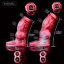 4.92in 5.83in Silicone Soft Dildo Sleeve Dog Animal Knotted Penis Extender