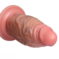 4.92in 5.9in 6.69in 8.07in 9.05in Real Thick Dual Density Silicone Anal Dildo