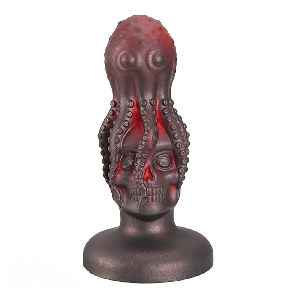 4.92in 5.9in 7.1in 8.07in Octopus Monster Fantasy Silicone Dildo