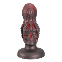 4.92in 5.9in 7.1in 8.07in Octopus Monster Fantasy Silicone Dildo