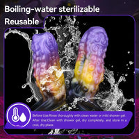 4.92in Egyzos Tentacle Silicone Soft Dildo Sleeve Cock Extender