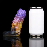 4.92in Egyzos Tentacle Silicone Soft Dildo Sleeve Cock Extender