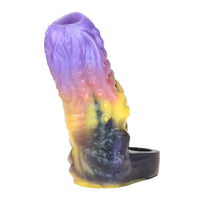 4.92in Egyzos Tentacle Silicone Soft Dildo Sleeve Cock Extender