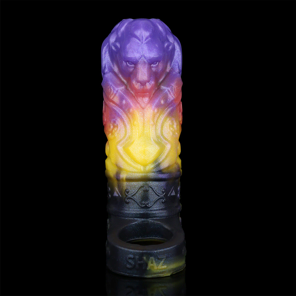4.92in Fantasy Odd Small Silicone Soft Dildo Sleeve Cock Extender