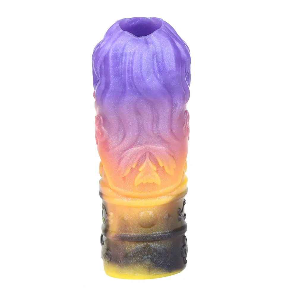 4.92in Fantasy Odd Small Silicone Soft Dildo Sleeve Cock Extender