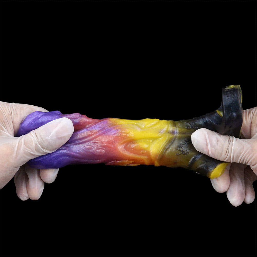 4.92in Fantasy Odd Small Silicone Soft Dildo Sleeve Cock Extender