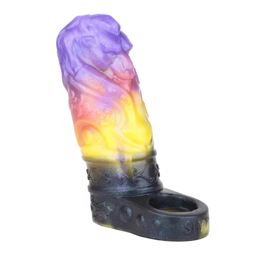 4.92in Fantasy Odd Small Silicone Soft Dildo Sleeve Cock Extender