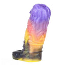 4.92in Fantasy Odd Small Silicone Soft Dildo Sleeve Cock Extender