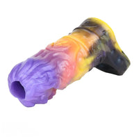 4.92in Fantasy Odd Small Silicone Soft Dildo Sleeve Cock Extender