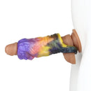 4.92in Fantasy Odd Small Silicone Soft Dildo Sleeve Cock Extender