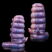 4.92in Realistic Tentacle Cock Soft Adult Dildo Sleeve With Penis Ring