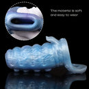 4.92in Realistic Tentacle Cock Soft Adult Dildo Sleeve With Penis Ring