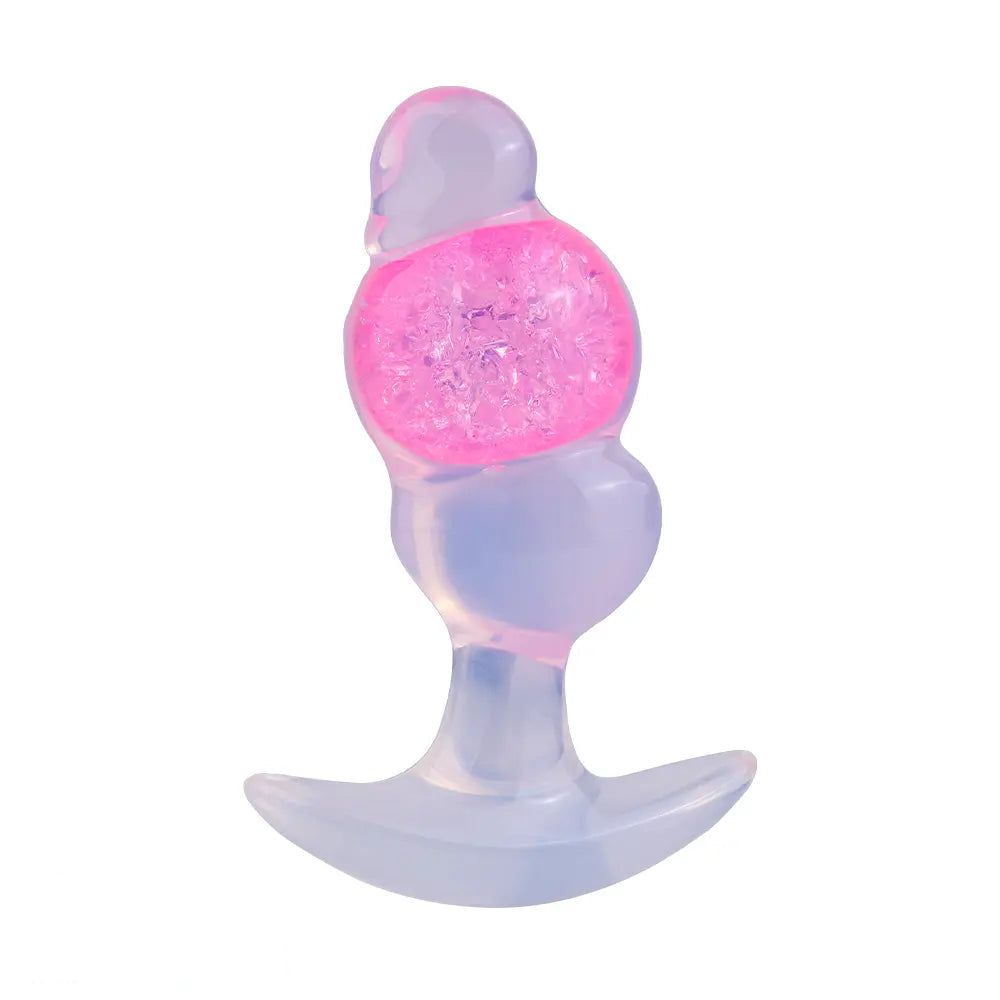 4.92in Silicone Anal Plug Dildo Realistic Design Masturbation Aid Cock