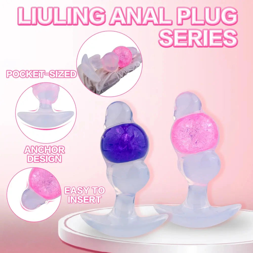 4.92in Silicone Anal Plug Dildo Realistic Design Masturbation Aid Cock