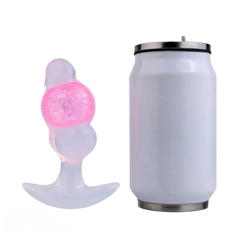 4.92in Silicone Anal Plug Dildo Realistic Design Masturbation Aid Cock