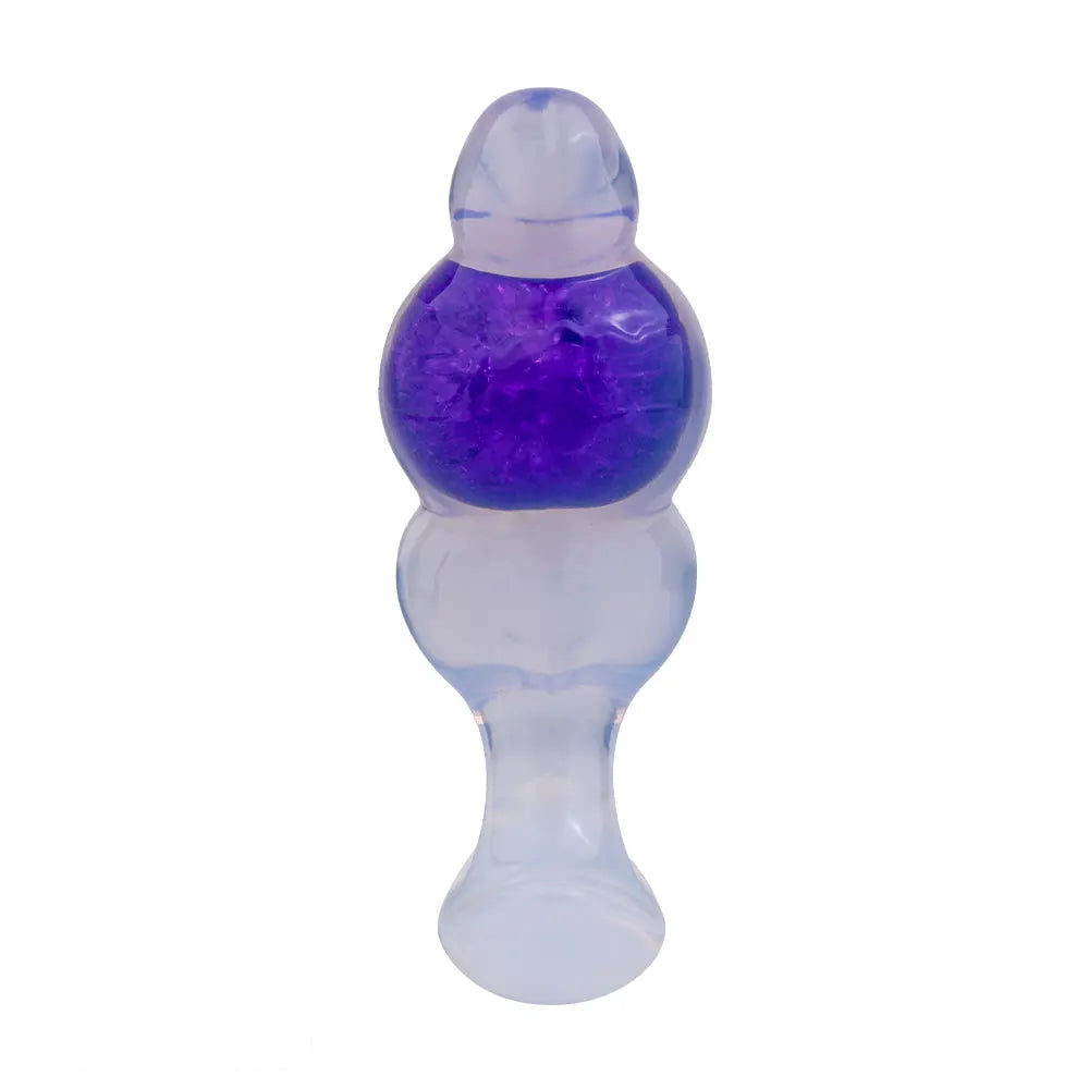 4.92in Silicone Anal Plug Dildo Realistic Design Masturbation Aid Cock
