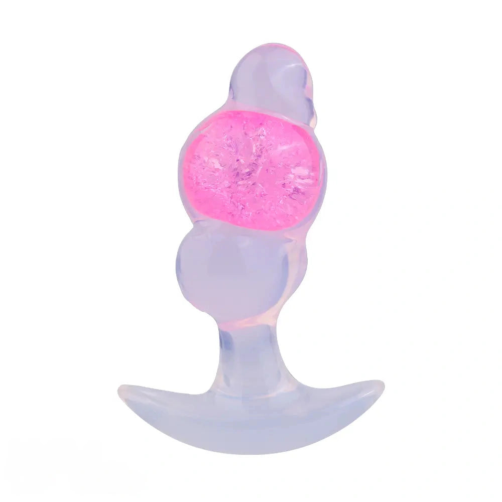 4.92in Silicone Anal Plug Dildo Realistic Design Masturbation Aid Cock