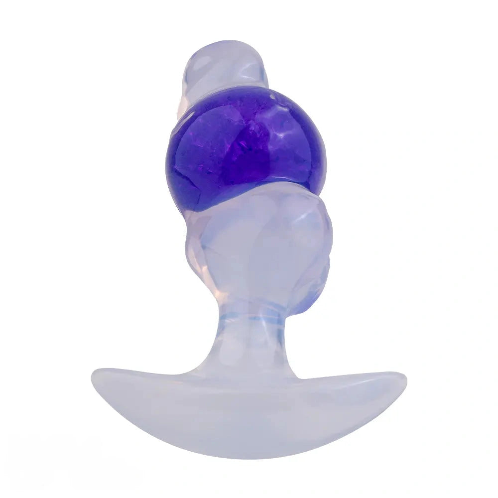 4.92in Silicone Anal Plug Dildo Realistic Design Masturbation Aid Cock