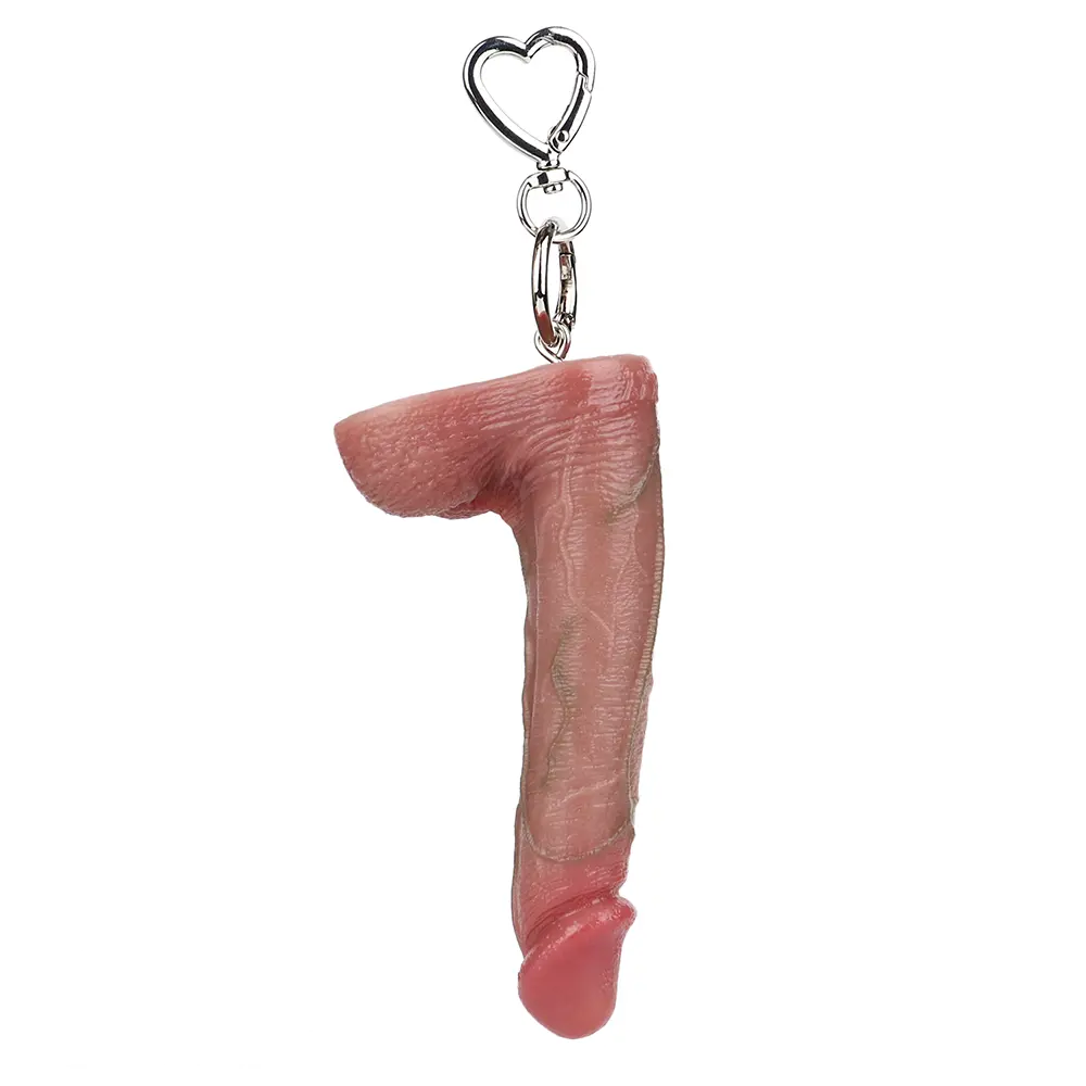 4.92in Silicone Soft Small Dildo Key Chain Anal Vaginal Sex Toy For Orgasm