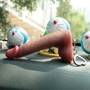 4.92in Silicone Soft Small Dildo Key Chain Anal Vaginal Sex Toy For Orgasm