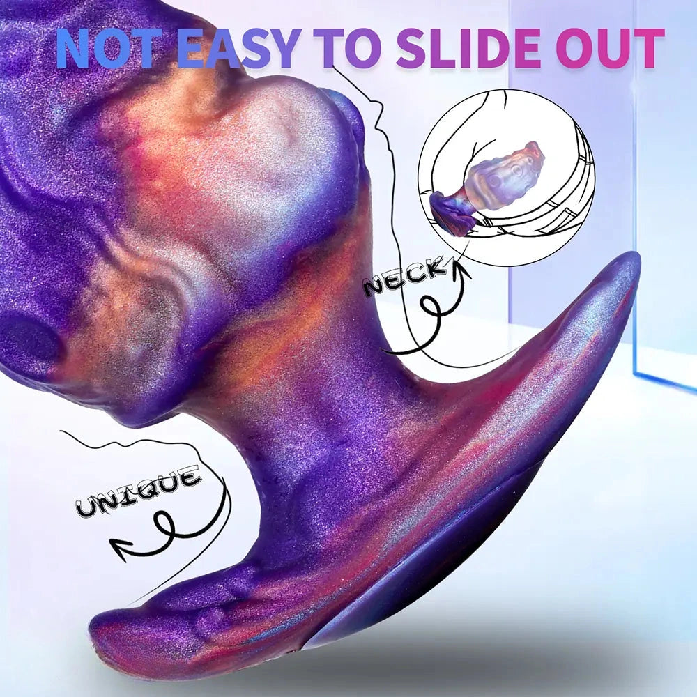 4.92in Tentacle Monster Silicone Soft Dildo Non-Electric Adult Intimate Play