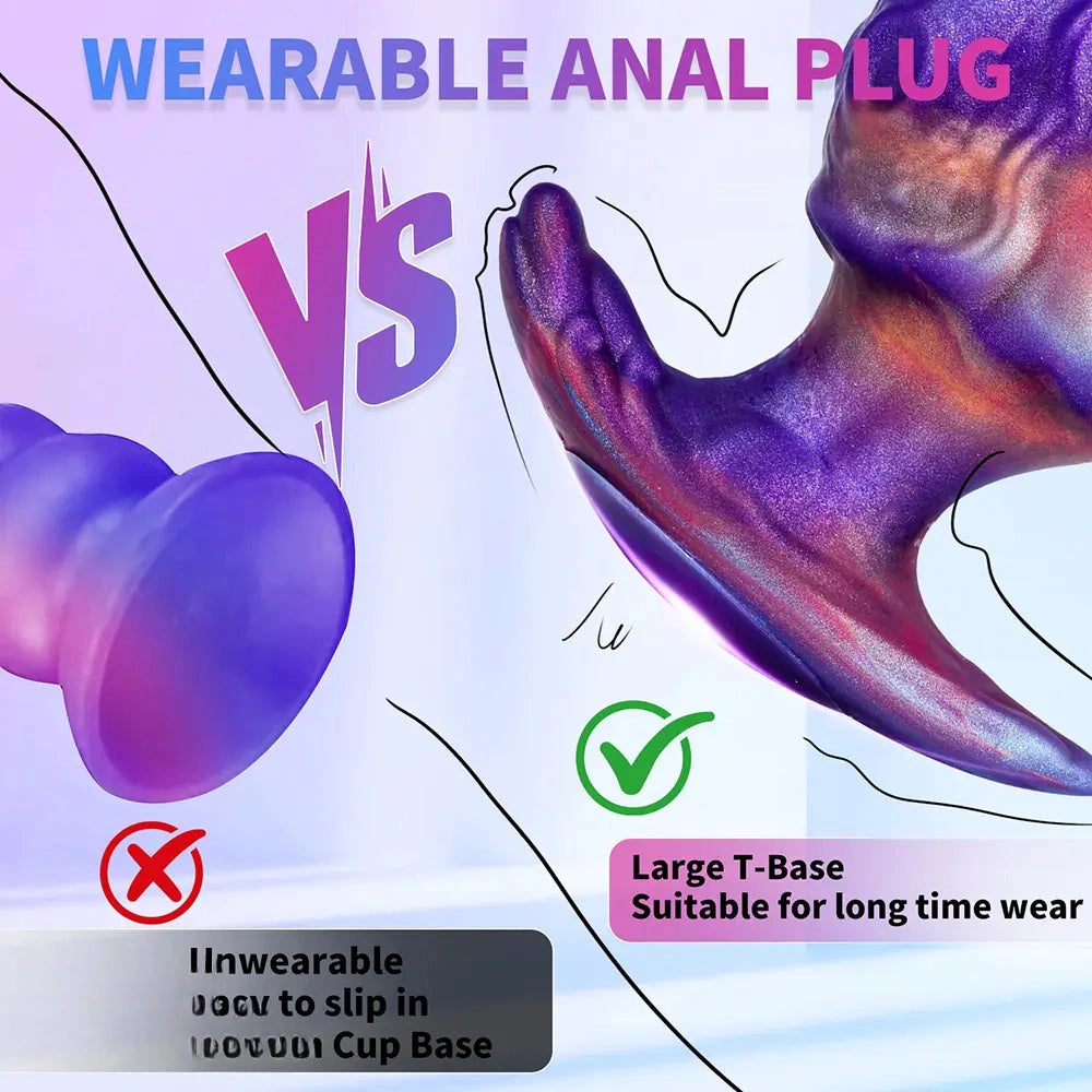 4.92in Tentacle Monster Silicone Soft Dildo Non-Electric Adult Intimate Play
