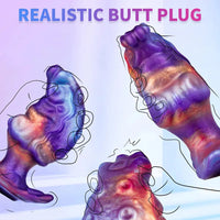 4.92in Tentacle Monster Silicone Soft Dildo Non-Electric Adult Intimate Play