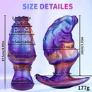 4.92in Tentacle Monster Silicone Soft Dildo Non-Electric Adult Intimate Play