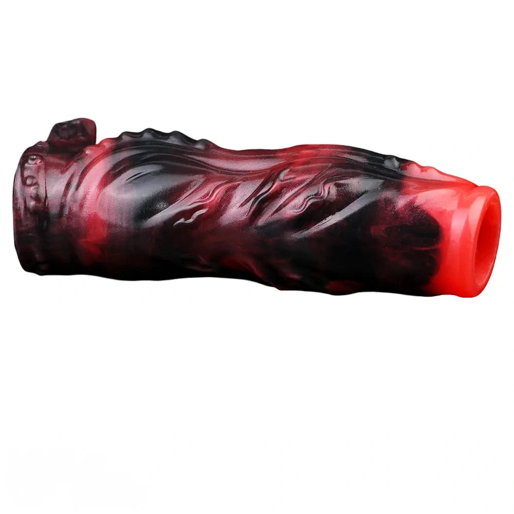 4.96in 5.51in 6.69in Tentacle Animal Soft Dildo Sleeve Cock Extender
